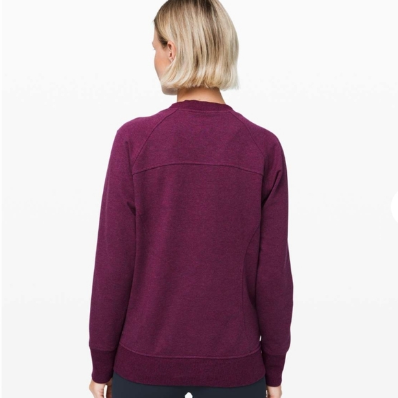 Lululemon Scuba Crew Heathered Marvel - Picture 5 of 9